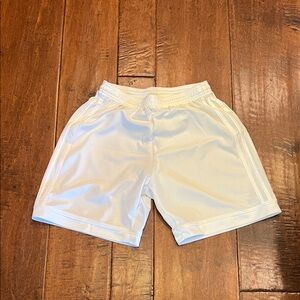 Adidas White Sports Shorts
